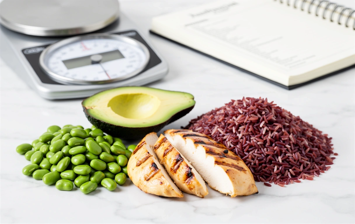 Fresh ingredients and nutritional planning